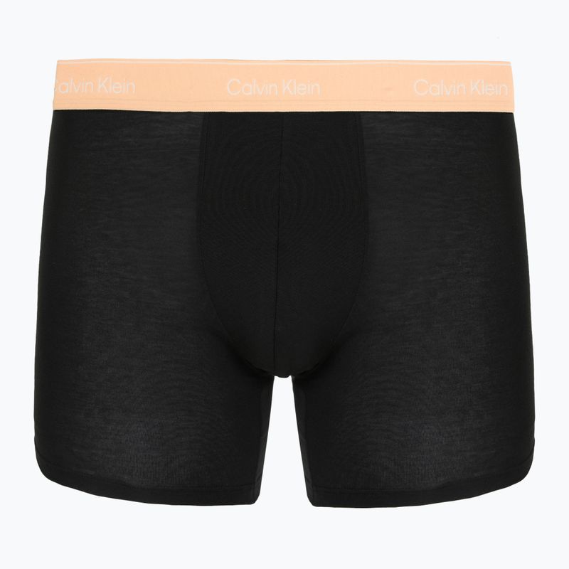 Труси Calvin Klein LV00NB4394 Brief 3 пари black w/darkest spruce wb/black w 5