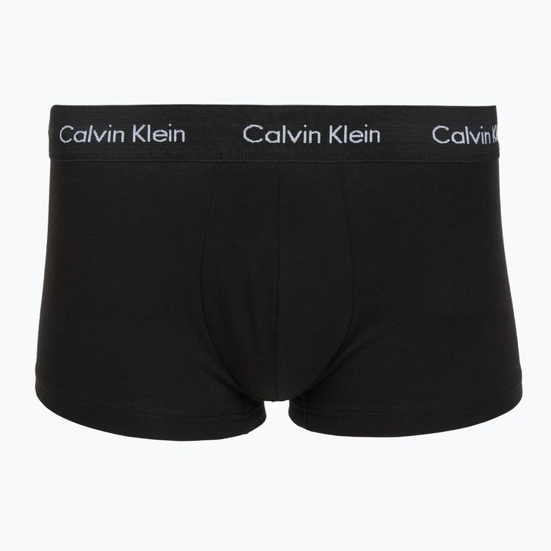 Труси Calvin Klein LV00NB4412 Low Rise Trunk 5 пар black w plume wb/black w misty sage wb 6