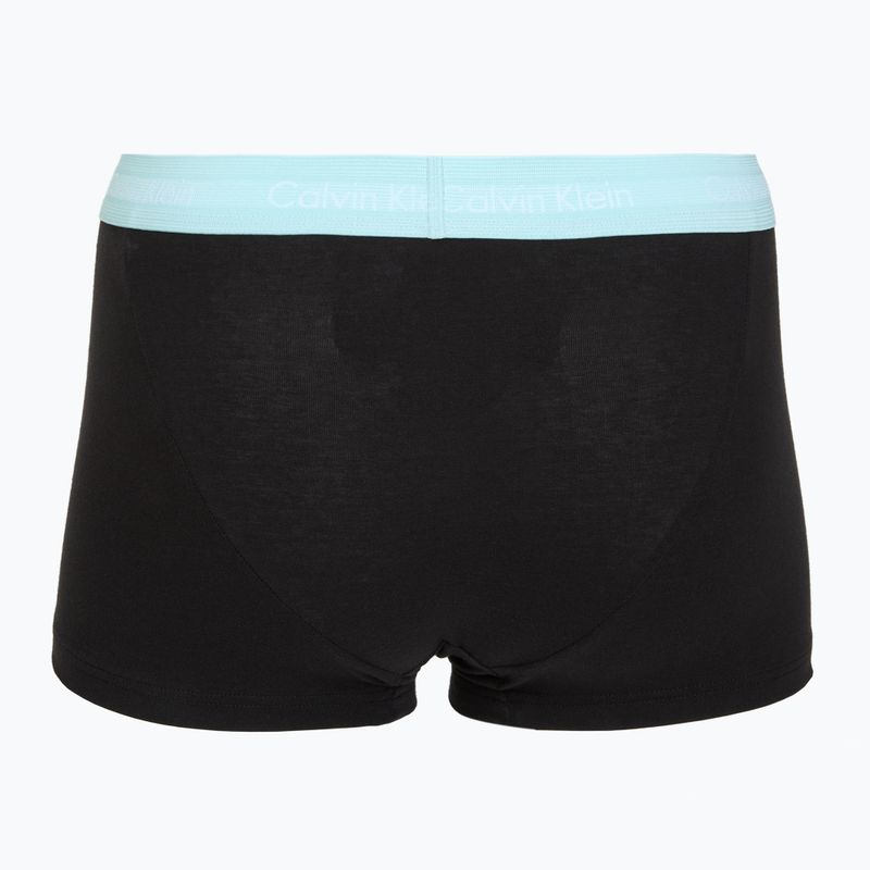 Труси Calvin Klein LV00NB4412 Low Rise Trunk 5 пар black w plume wb/black w misty sage wb 7