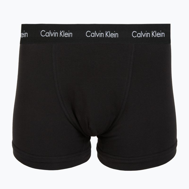 Труси чоловічі Calvin Klein 0000U2662G Trunk 3 пари black w plume wb/black w misty sag 4