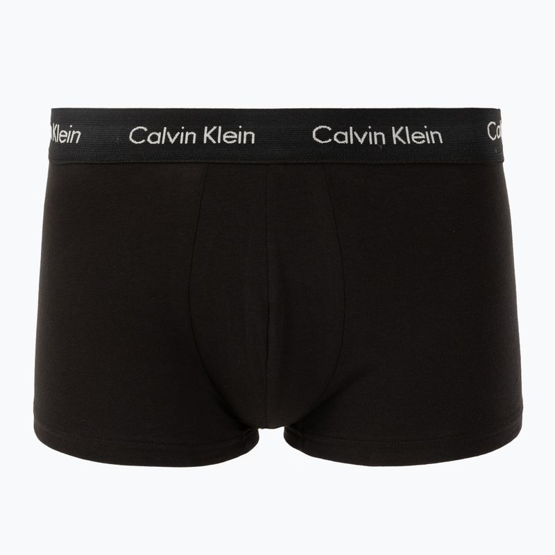 Труси Calvin Klein 0000U2664G Low Rise Trunk 3 пари black/classic blue/black 6