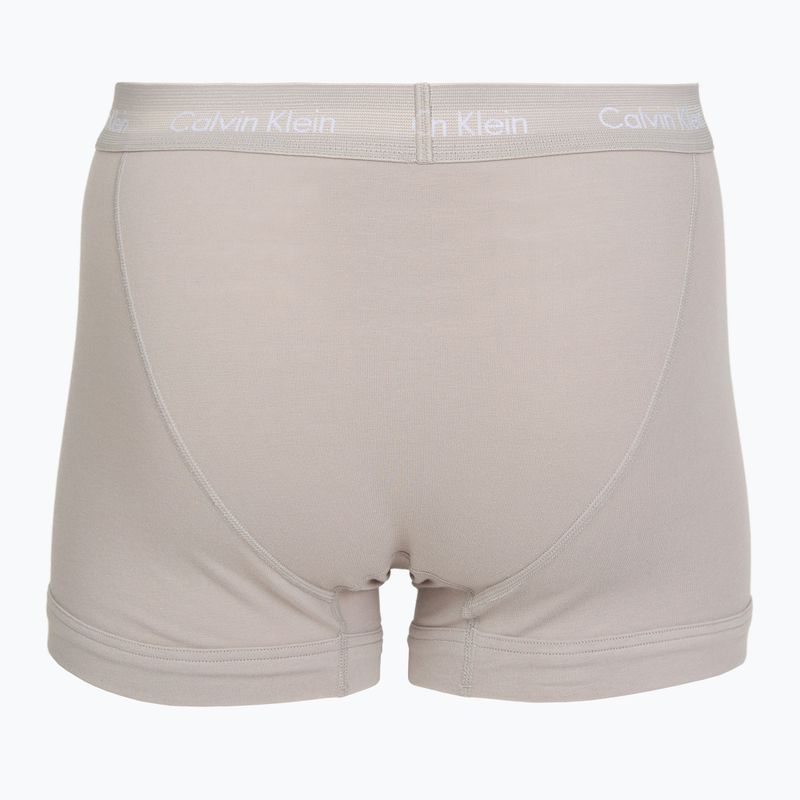 Труси чоловічі Calvin Klein 0000U2662G Trunk 3 пари classic blue/porpoise/black 5