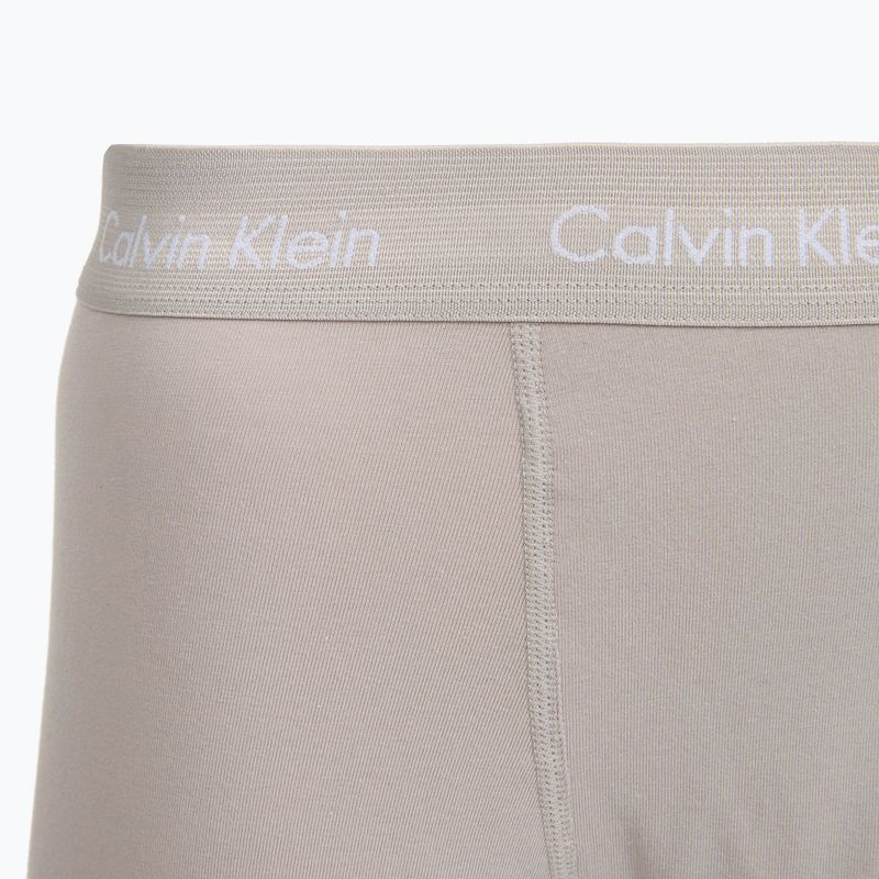 Труси чоловічі Calvin Klein 0000U2662G Trunk 3 пари classic blue/porpoise/black 6
