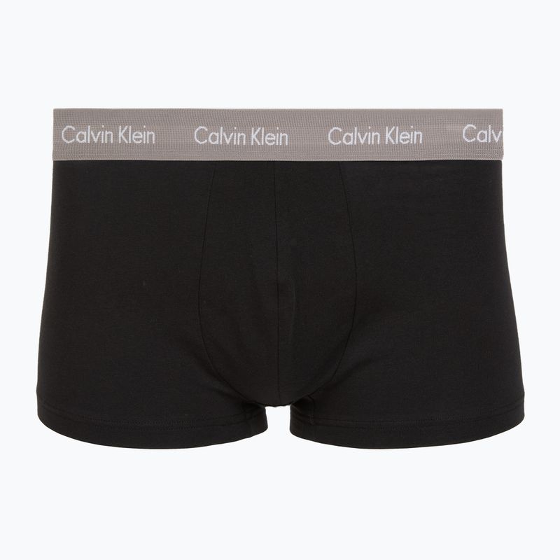 Труси Calvin Klein LV00NB4412 Low Rise Trunk 5 пар black bodies with driftwood/moonlight 2