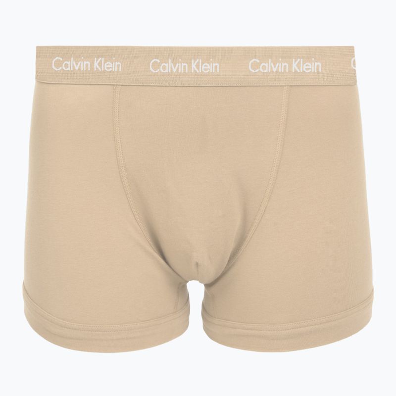 Труси чоловічі Calvin Klein 0000U2662G Trunk 3 пари sodalite blue/redwood/white peppe 2