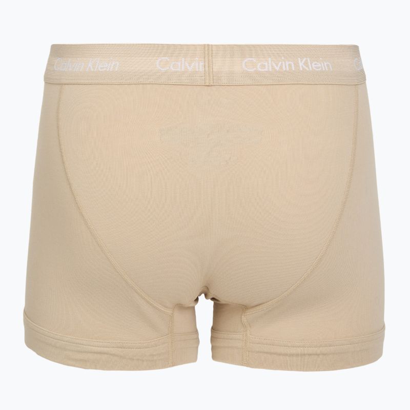 Труси чоловічі Calvin Klein 0000U2662G Trunk 3 пари sodalite blue/redwood/white peppe 3