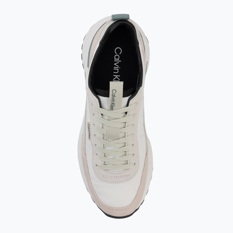 Кросівки жіночі Calvin Klein HW0HW03279 Hike Runner Nylon Mix brilliant white/misty blue/arctic 5
