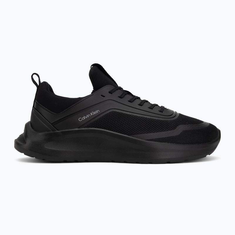 Кросівки чоловічі Calvin Klein HM0HM02164 Light Eva Run Lace Sock triple black 2