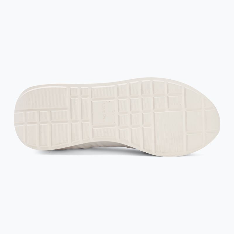 Взуття чоловіче Calvin Klein YM0YM01414 Retro Runner Sock Laceup Mix mat bright white/light grey 4
