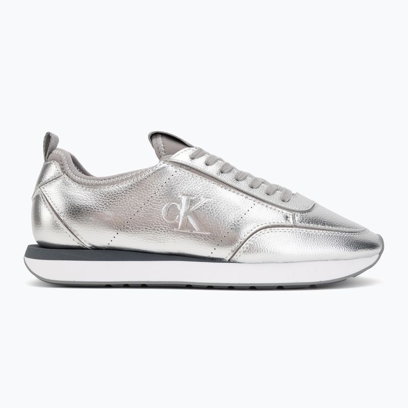 Взуття жіноче Calvin Klein HW0HW03287 Retro Runner Metallic silver 2