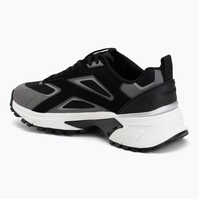 Взуття чоловіче Calvin Klein HM0HM02220 Hike Runner Stripe Mix Nylon Suede black/granite road 3