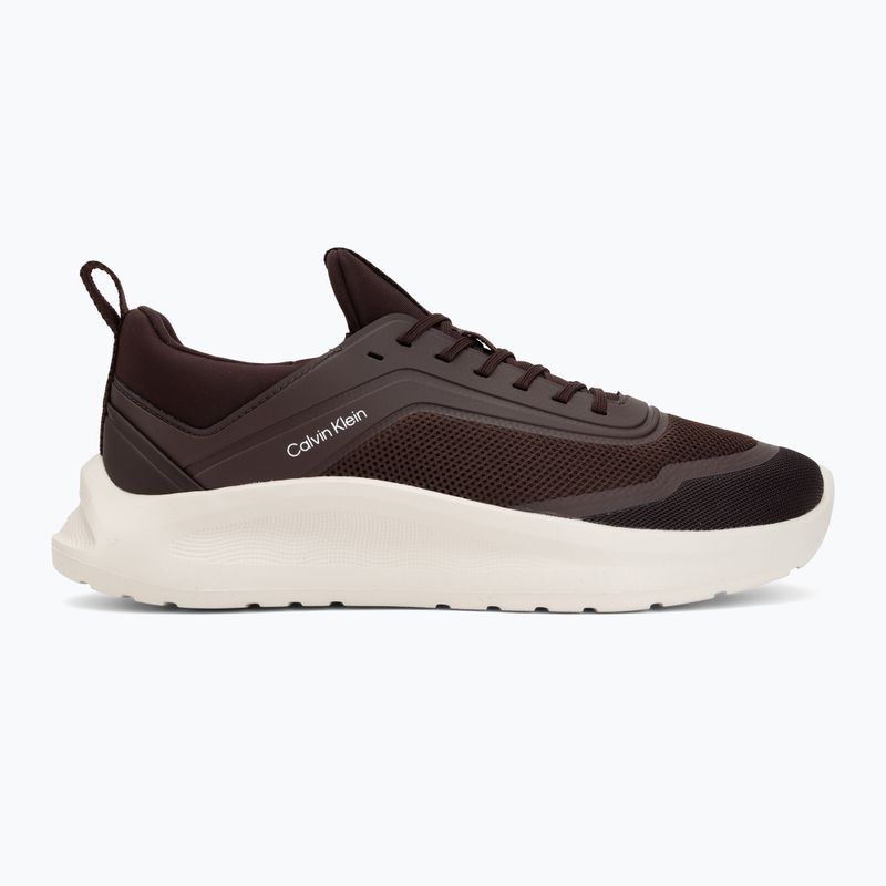 Кросівки чоловічі Calvin Klein HM0HM02164 Light Eva Run Lace Sock bordeaux 2
