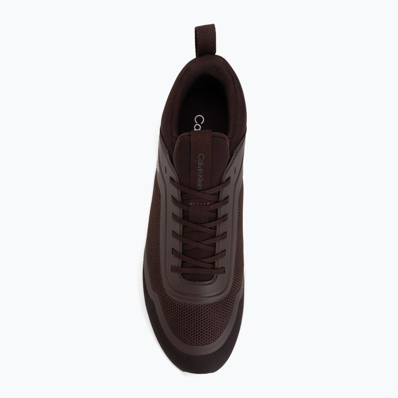 Кросівки чоловічі Calvin Klein HM0HM02164 Light Eva Run Lace Sock bordeaux 5