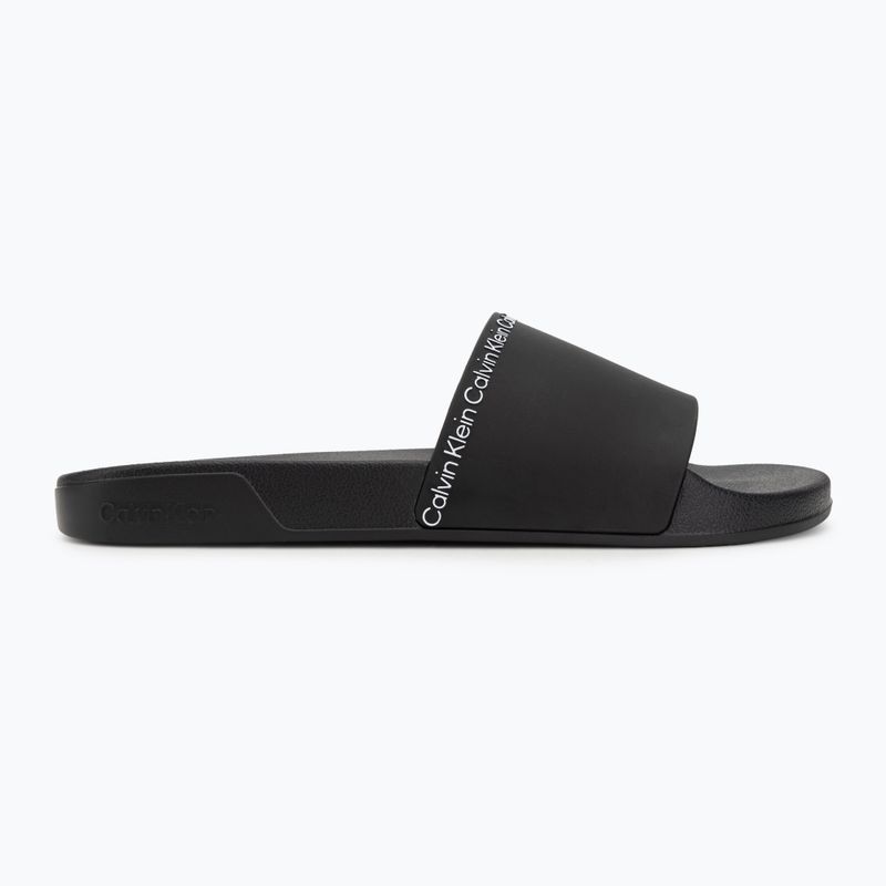 Шльопанці чоловічі Calvin Klein HM0HM02108 Ess Institutional Cv ck black 2