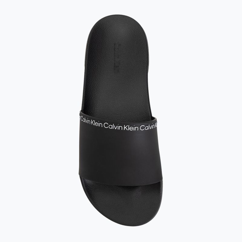 Шльопанці чоловічі Calvin Klein HM0HM02108 Ess Institutional Cv ck black 5