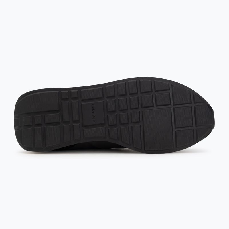Взуття чоловіче Calvin Klein HM0HM02212 Retro Runner Bans Leather Suede black/iron gate/amber gold 4