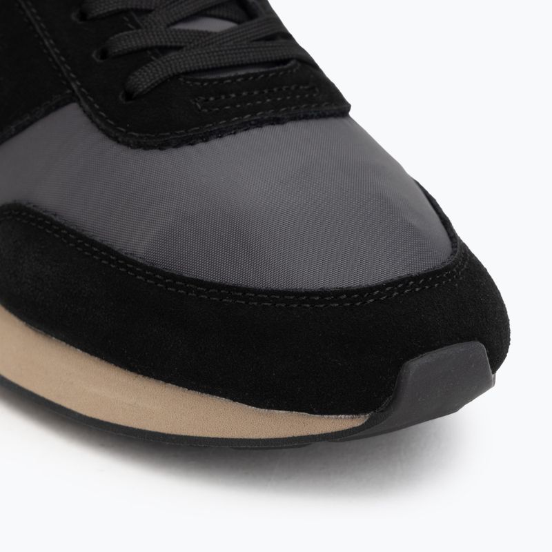 Взуття чоловіче Calvin Klein HM0HM02212 Retro Runner Bans Leather Suede black/iron gate/amber gold 7