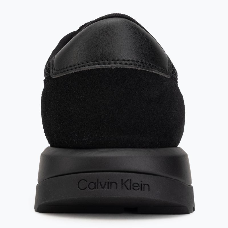 Взуття чоловіче Calvin Klein HM0HM02215 City Runner Laceup Nylon Recycled Suede triple black 6