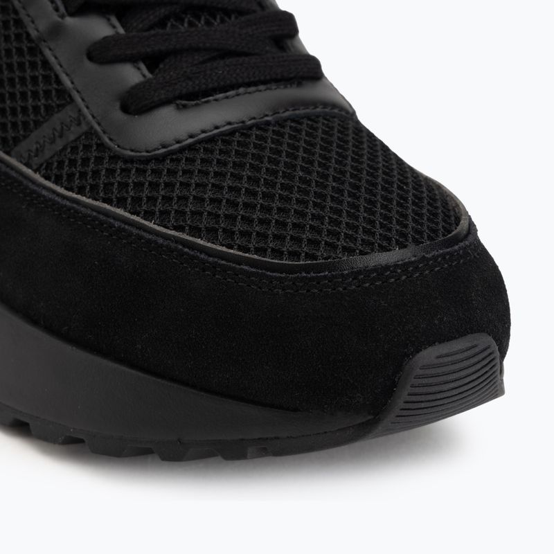 Взуття чоловіче Calvin Klein HM0HM02215 City Runner Laceup Nylon Recycled Suede triple black 7