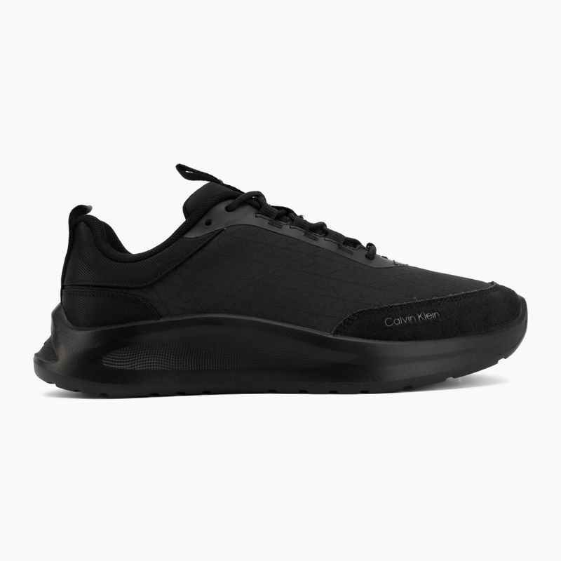 Взуття чоловіче Calvin Klein HM0HM02343 Light Eva Runn Laceup AOP triple black 2