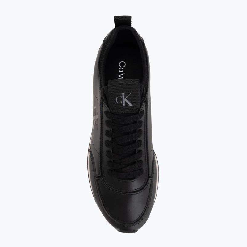 Взуття жіноче Calvin Klein HW0HW03118 Retro Runner Sock PANL Leather Neo black/crystal grey 5