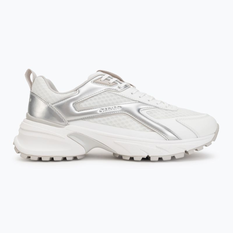 Взуття чоловіче Calvin Klein HM0HM02341 Hike Runner Stripe Met Mix bright white/silver/light grey 2