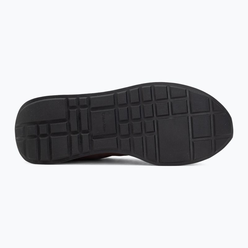 Кросівки чоловічі Calvin Klein YM0YM01361 Retro Runner Ess Mix Mat bordeaux/peppercorn/vanilla 4