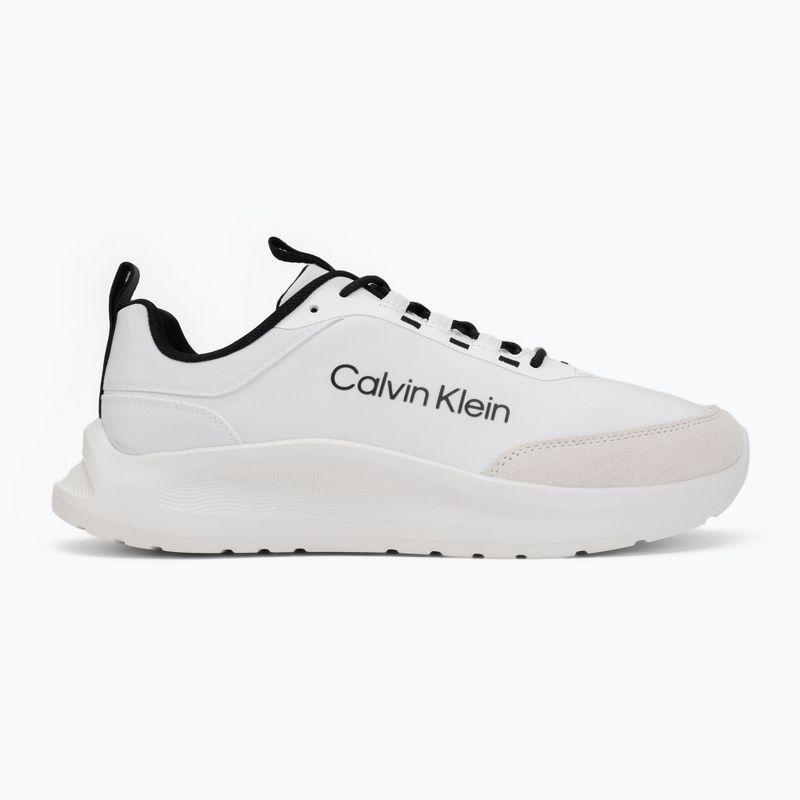 Взуття чоловіче Calvin Klein HM0HM02342 Light Eva Runn Essential Laceup Nylon Suede bright white/black 2
