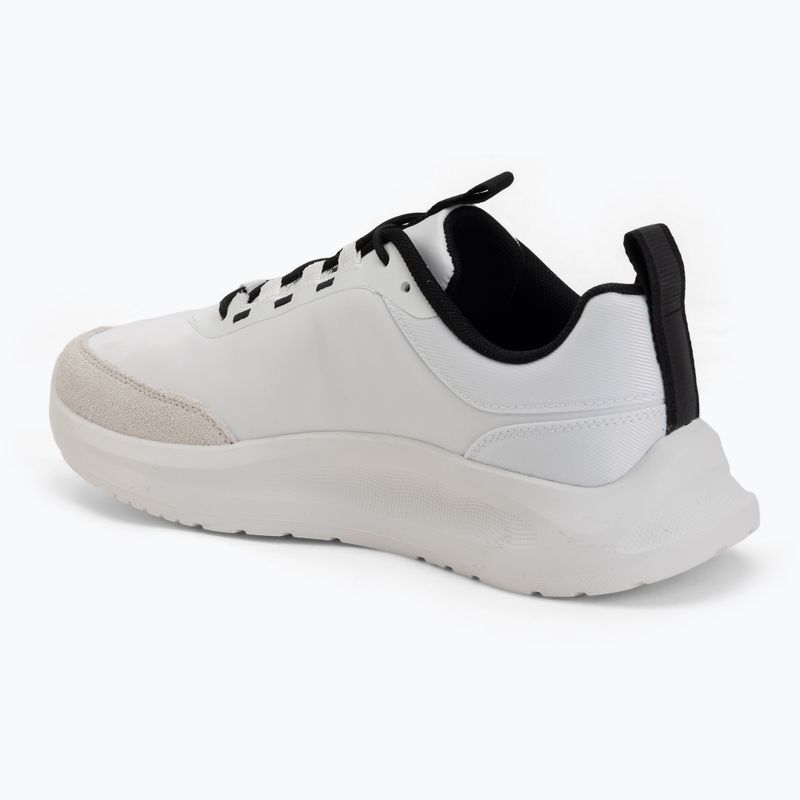 Взуття чоловіче Calvin Klein HM0HM02342 Light Eva Runn Essential Laceup Nylon Suede bright white/black 3