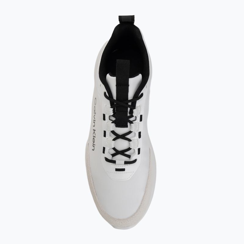 Взуття чоловіче Calvin Klein HM0HM02342 Light Eva Runn Essential Laceup Nylon Suede bright white/black 5