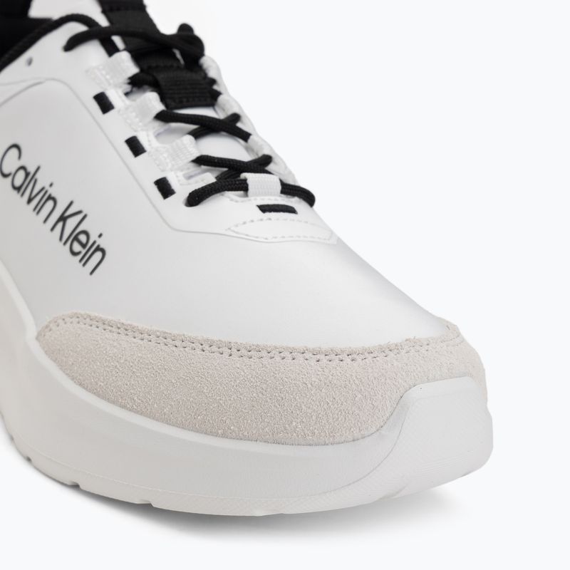 Взуття чоловіче Calvin Klein HM0HM02342 Light Eva Runn Essential Laceup Nylon Suede bright white/black 7