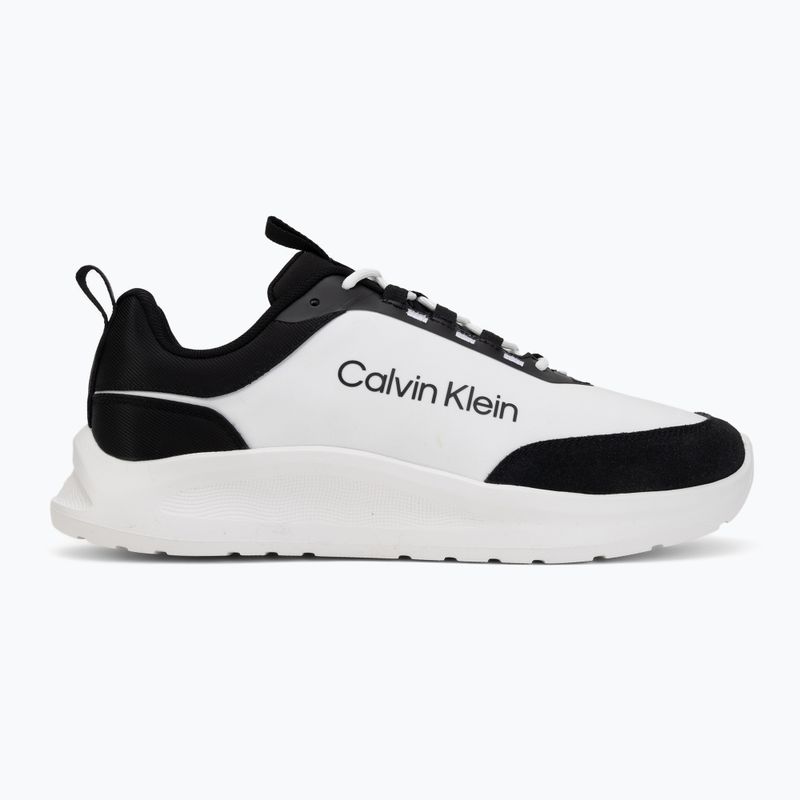Взуття чоловіче Calvin Klein HM0HM02342 Light Eva Runn Essential Laceup Nylon Suede black/bright white 2