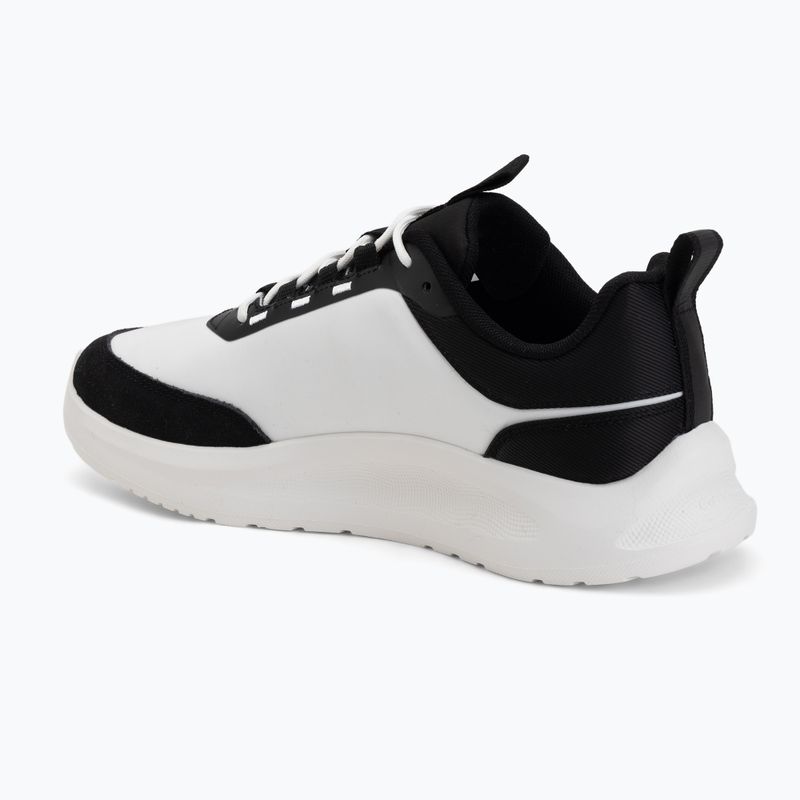 Взуття чоловіче Calvin Klein HM0HM02342 Light Eva Runn Essential Laceup Nylon Suede black/bright white 3
