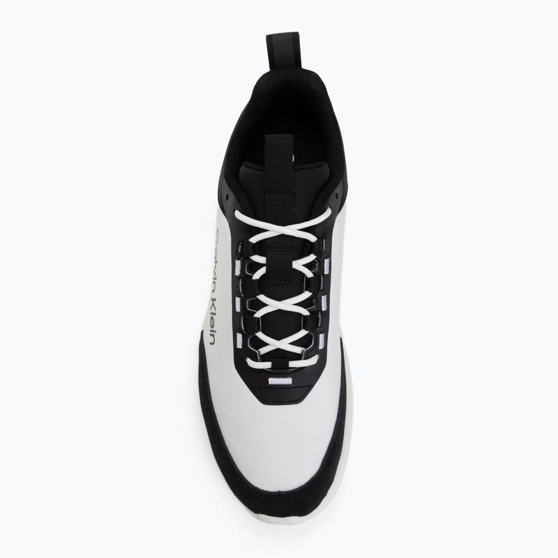 Взуття чоловіче Calvin Klein HM0HM02342 Light Eva Runn Essential Laceup Nylon Suede black/bright white 5