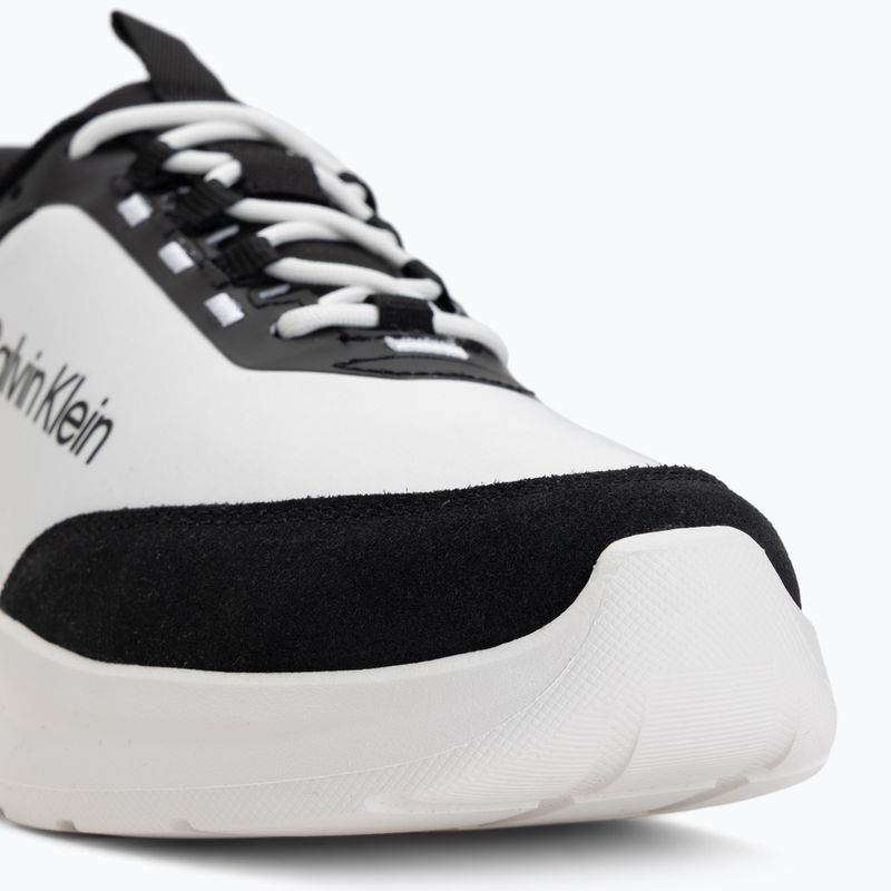 Взуття чоловіче Calvin Klein HM0HM02342 Light Eva Runn Essential Laceup Nylon Suede black/bright white 7