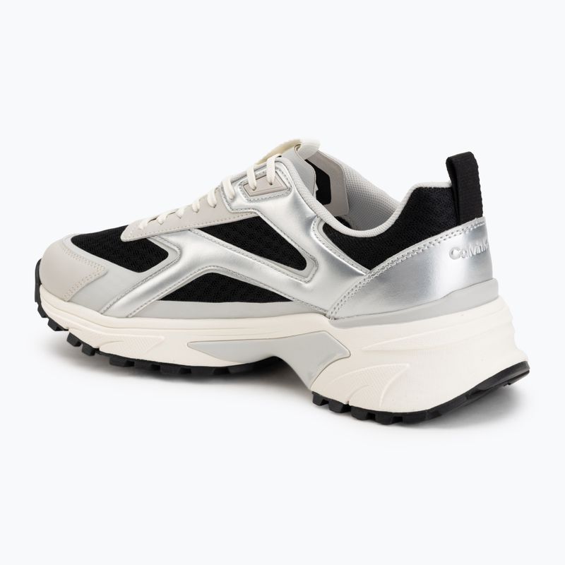 Взуття чоловіче Calvin Klein HM0HM02341 Hike Runner Stripe Met Mix black/silver/light grey 3