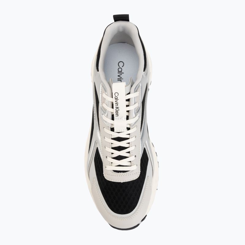 Взуття чоловіче Calvin Klein HM0HM02341 Hike Runner Stripe Met Mix black/silver/light grey 5
