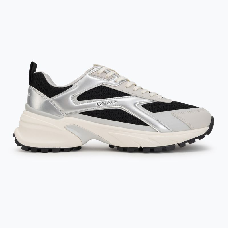 Взуття жіноче Calvin Klein HW0HW03140 Hike Run Stripe Mesh Met black/silver/light grey 2