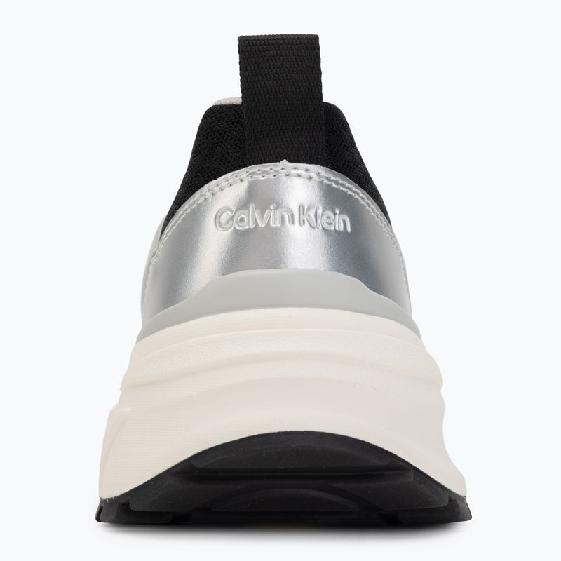 Взуття жіноче Calvin Klein HW0HW03140 Hike Run Stripe Mesh Met black/silver/light grey 6