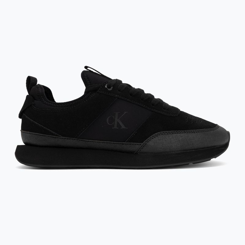 Взуття чоловіче Calvin Klein HM0HM02305 Retro Runner Sock triple black 2