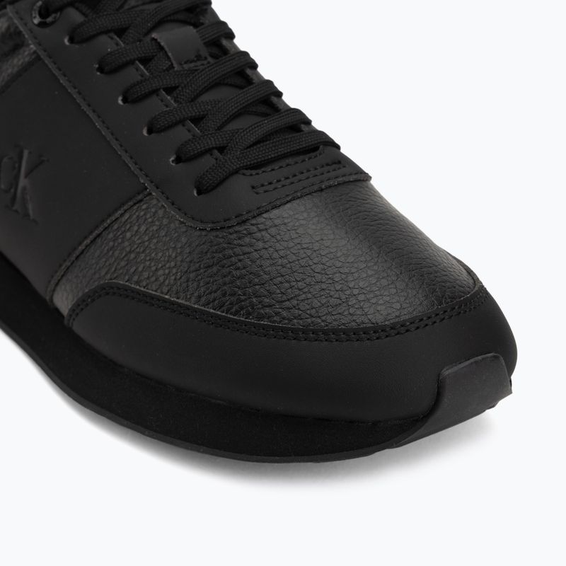 Взуття чоловіче Calvin Klein HM0HM02447 Retro Run Lace Band triple black 7