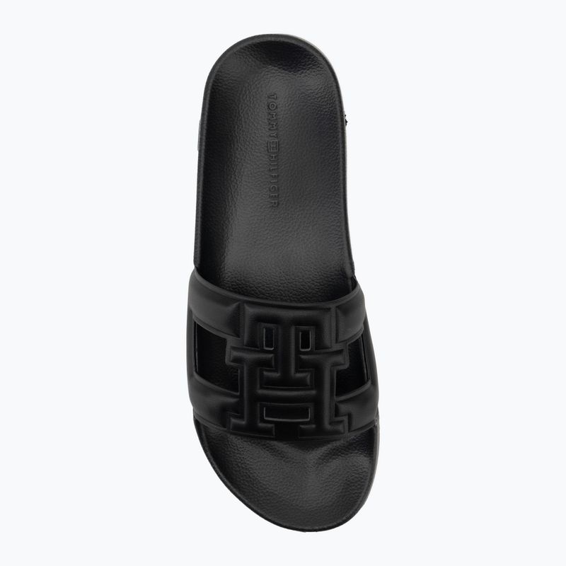 Шльопанці жіночі Tommy Hilfiger Monogram black 5