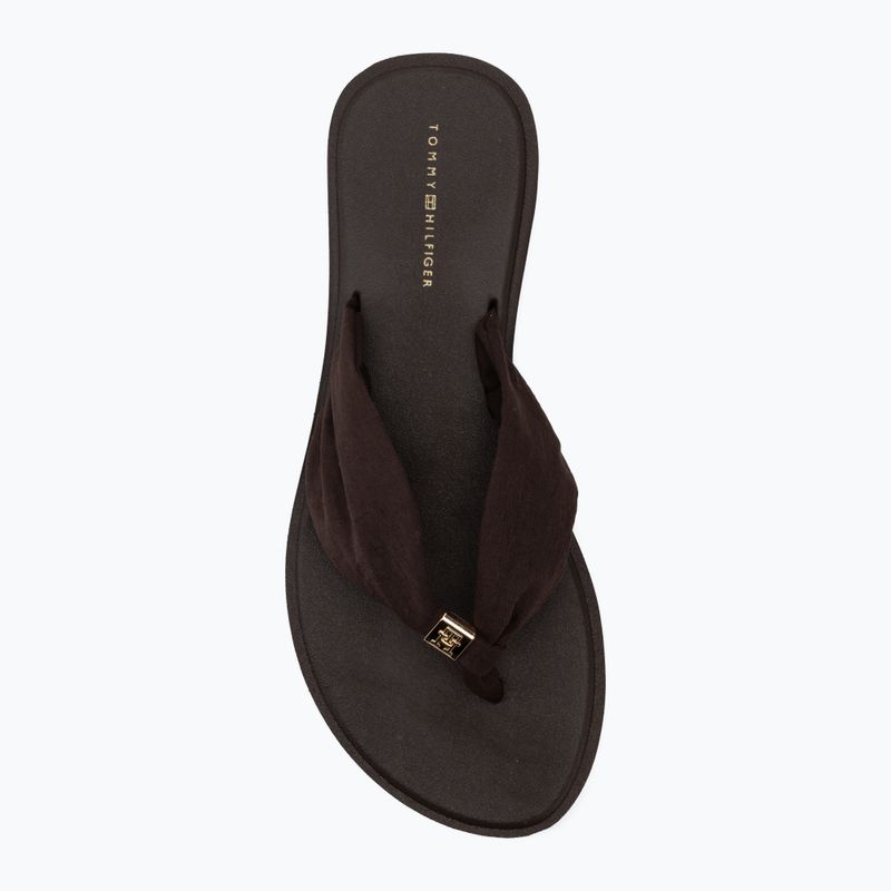 В'єтнамки жіночі Tommy Hilfiger Scandi Soft Summer fondant brown 5