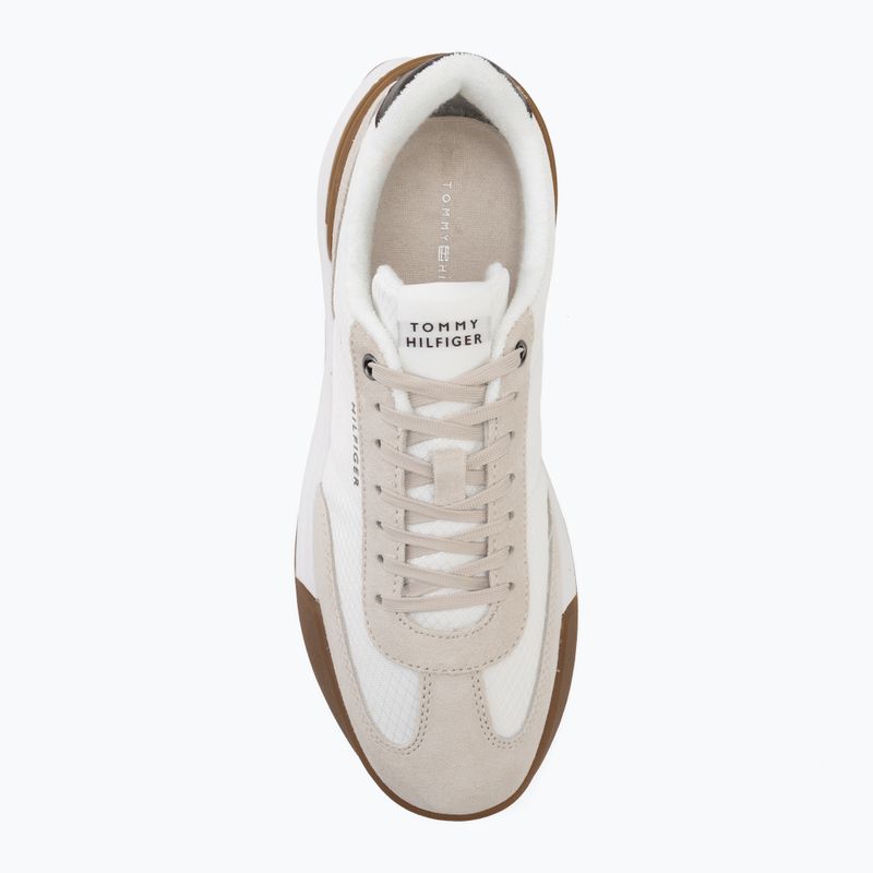 Взуття чоловіче Tommy Hilfiger Retro Runner Mesh Suede Mix classic stone 5