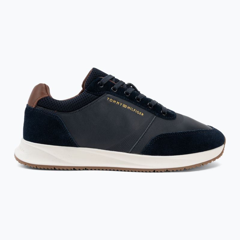 Взуття чоловіче Tommy Hilfiger Runner Suede Mix tracksuits desert sy 2