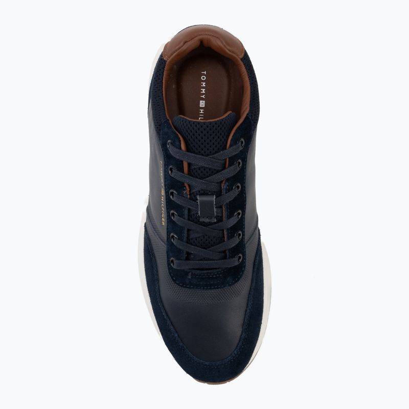 Взуття чоловіче Tommy Hilfiger Runner Suede Mix tracksuits desert sy 5