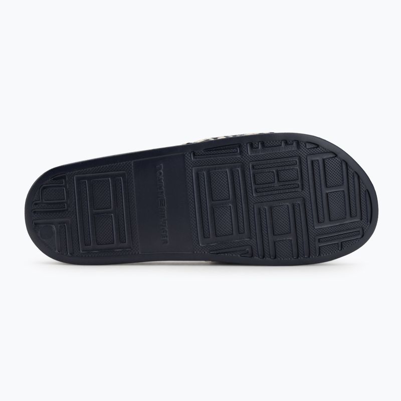 Шльопанці жіночі Tommy Hilfiger Monogram space blue 4