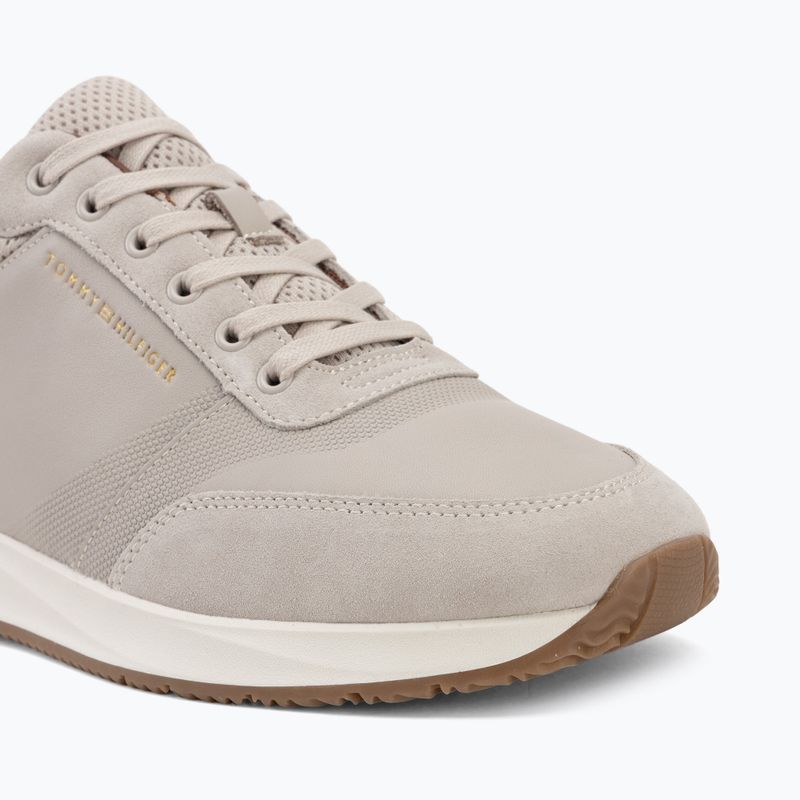 Взуття чоловіче Tommy Hilfiger Runner Suede Mix classic stone tracksuits 7