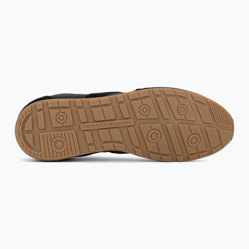 Взуття чоловіче Tommy Hilfiger Low Run Icon Summer Mix black 4