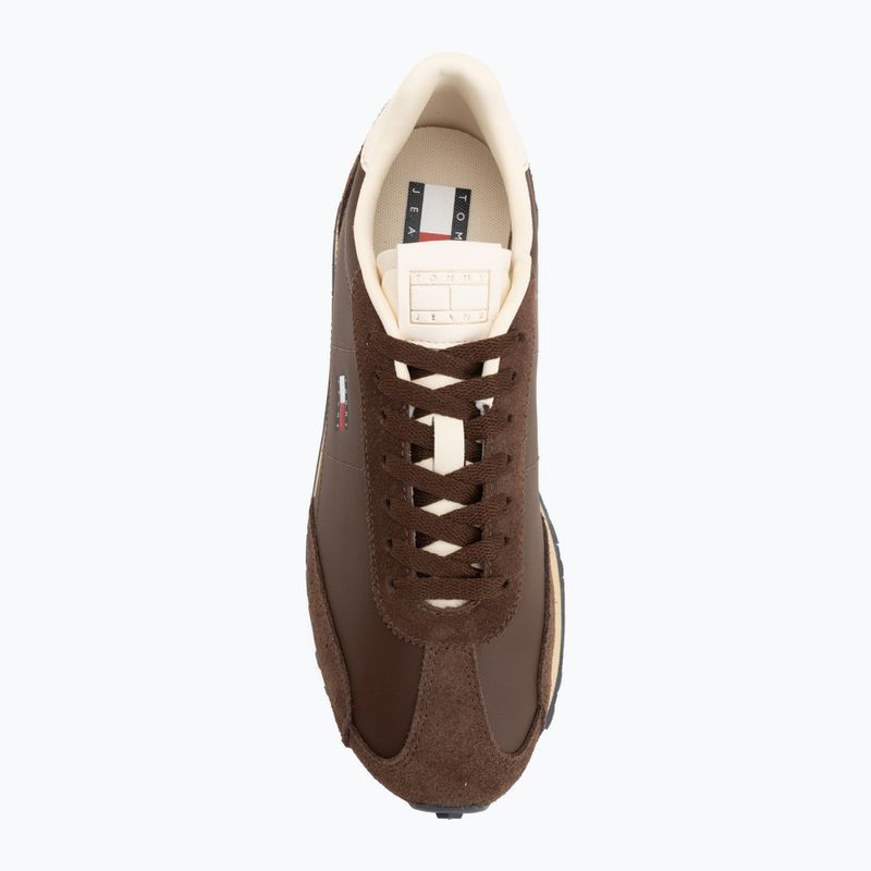 Чоловіче взуття Tommy Jeans Retro Runner Archive Mix legacy brown 5
